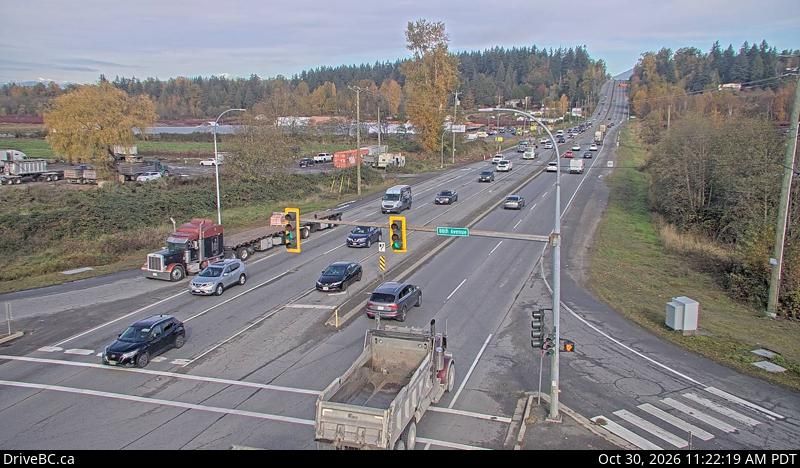 Surrey: Anniedale › North: Highway 15 at 88 Avenue, looking north