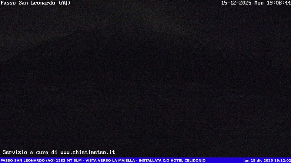 Pacentro › South-east: Passo San Leonardo