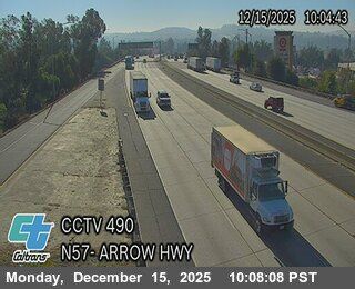 San Dimas › North: SR-57 : (490) Arrow Hwy