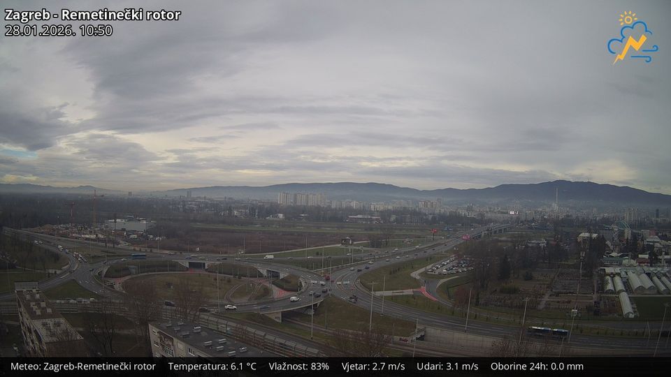 Zagreb › North-west: Zagreb roundabout "Rotor"
