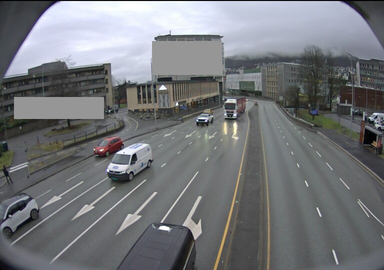 Solheim: Fjøsangerveien v/BKK