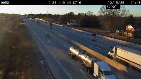 Macedonia: I-85 N @ MM 87.6