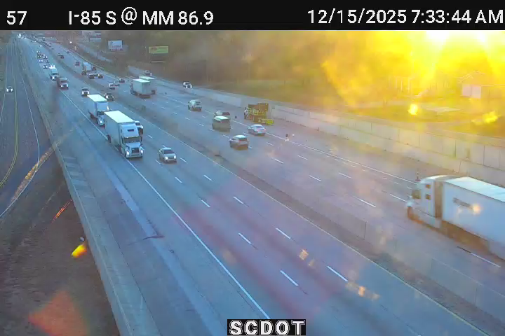 Macedonia: I-85 S @ MM 86.9