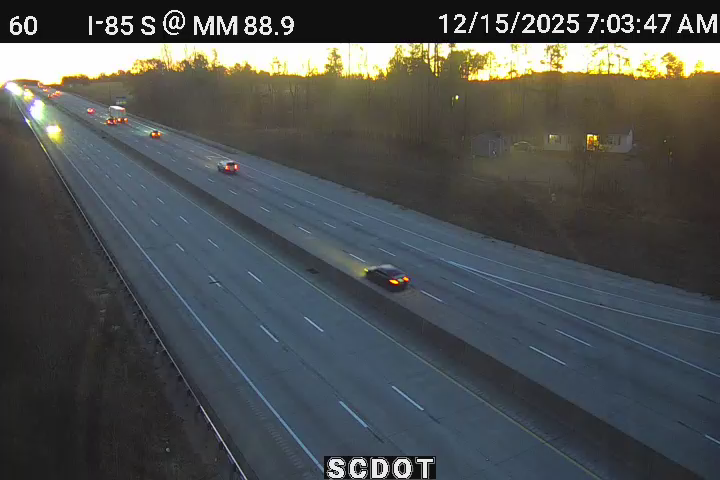 Midway: I-85 S @ MM 88.9