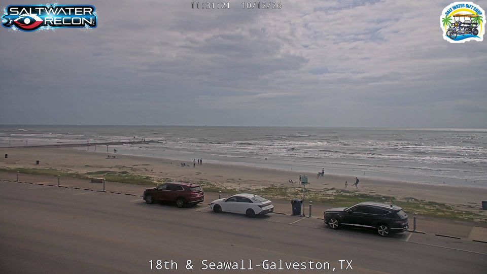 Galveston Seawall, Texas