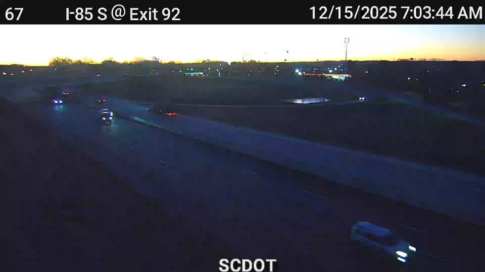 Gaffney: Pleasant Meadows: I-85 S @ MM 92.1 (Exit 92)