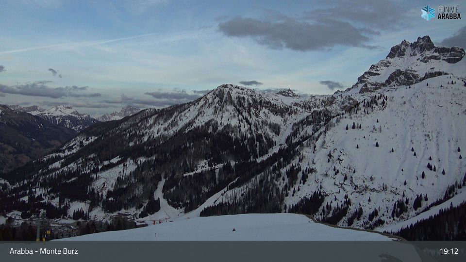 Arabba: Marmolada - Rifugio Burz