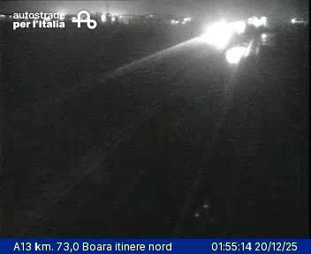 Vescovana: A13 km. 73,0 Boara itinere nord
