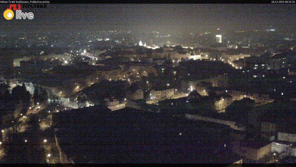 České Budějovice: Ceske Budejovice 6: Město České Budějovice - Pohled na město