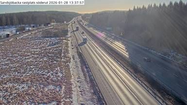 Jagebacka › South: Sandsjöbacka rastplats söderut