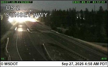 Spokane: US 2 at MP 282: Sunset Hwy