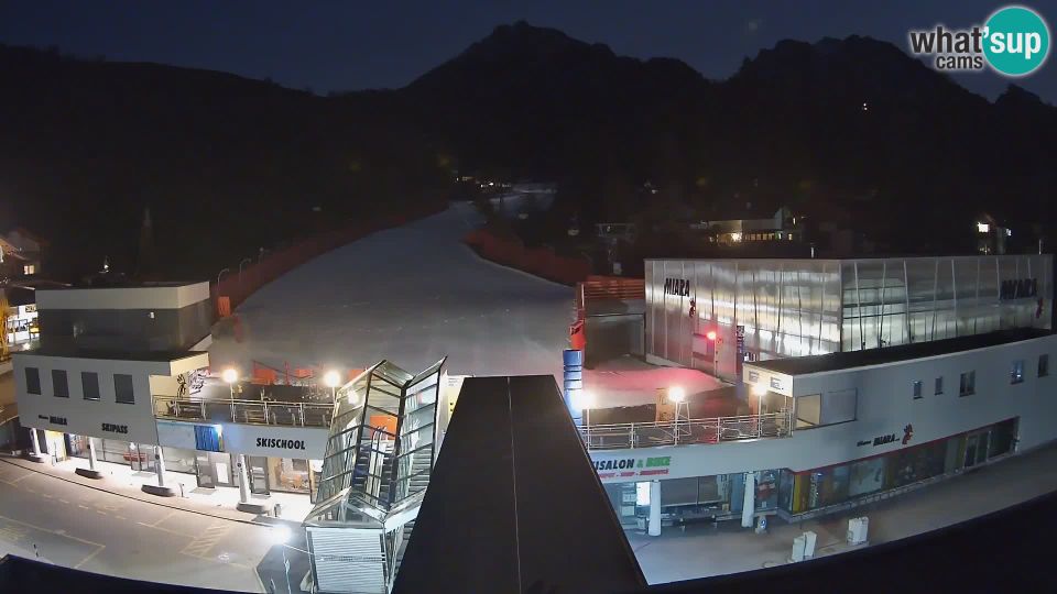Mareo - Enneberg - Marebbe: Kronplatz webcam Valley sation of Miara