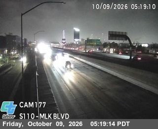 Los Angeles: Jefferson › South: I-110 : (177) Martin Luther King Blvd