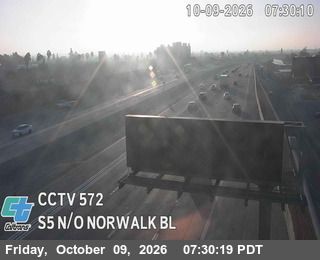 Norwalk › South: I-5 : (572) N/O - Blvd