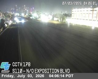 Los Angeles: Jefferson › South: I-110 : (178) Exposition Blvd