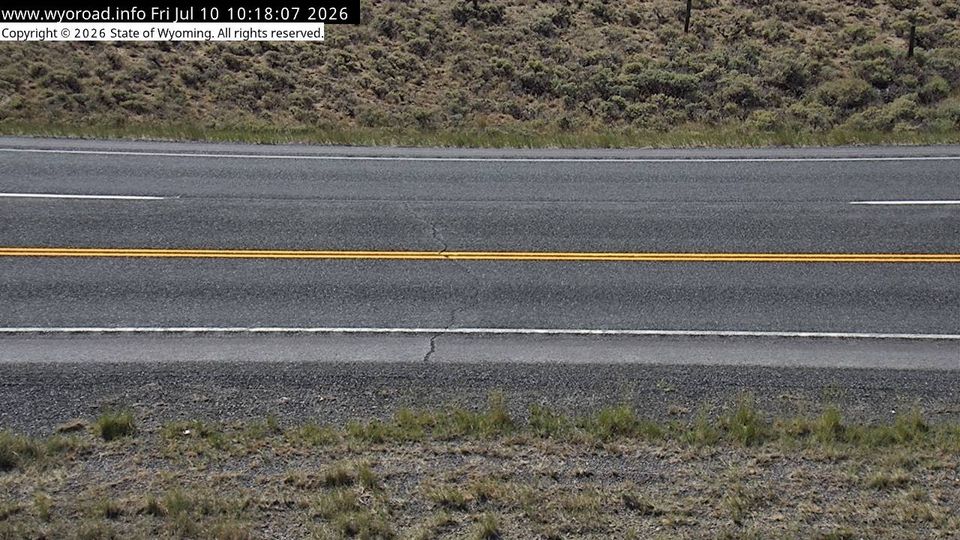 Fremont County: WYO 28 Oregon Buttes - Road Surface