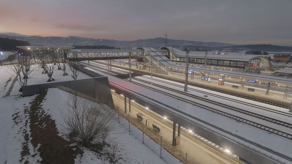 Gross Sankt Florian › North-west: Bahnhof Weststeiermark - L607 - Koralmbahn