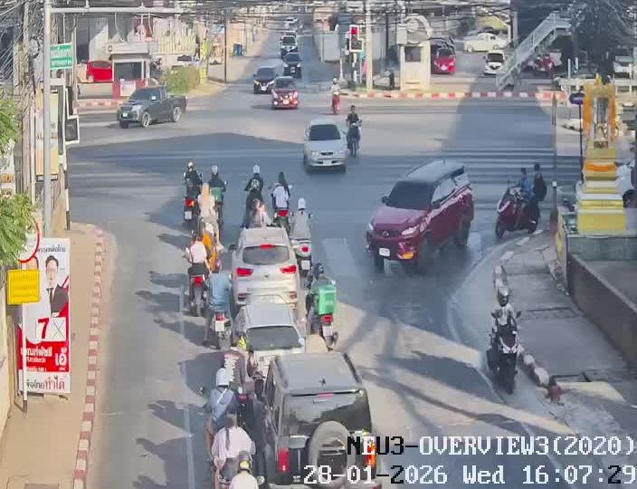 Khon Kaen: Ban Kok Rd - Ban Kok Road - Thanon Mittraphap Frontage - Mittraphap Frontage Road - ถนนมิตรภาพ - Mittraphap Frontage Rd - Mittraphap Road - Thanon Mittraphap