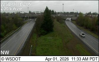 Salmon Creek: I-205 at MP 36.9: 20th Ave
