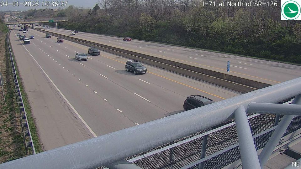 Montgomery: I-71 at North of SR-126, 4023