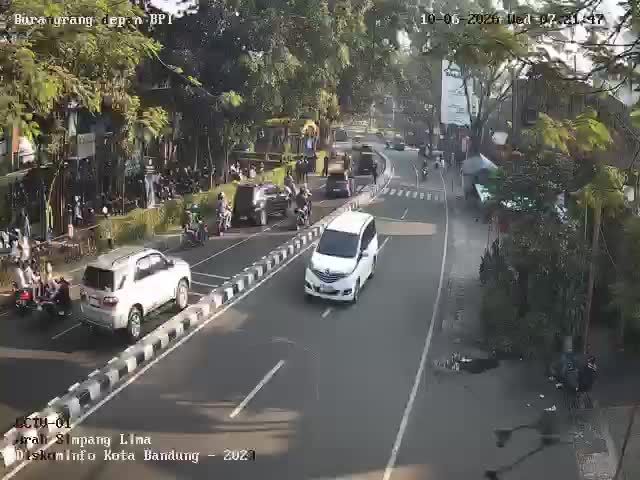 Bandung: Jalan Burangrang - Jalan Emong