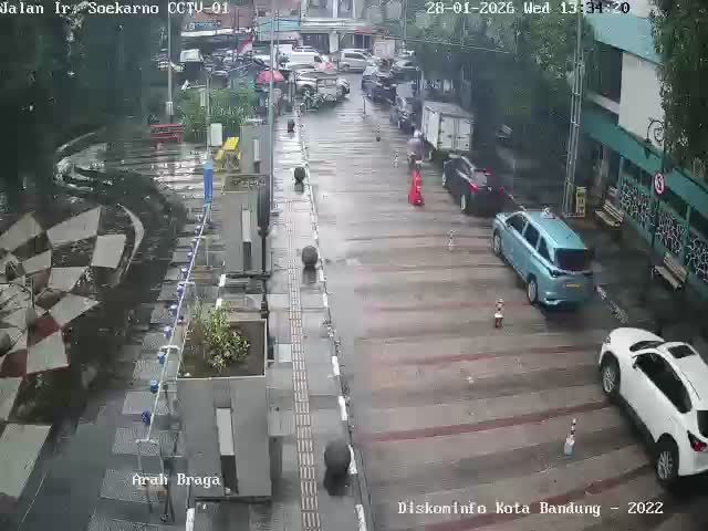 Bandung: Plaza Cikapundung River Spot - Jalan Dr. Ir. Sukarno - Asia Afrika Fountain - Pedagang Tembak Harga Mahal - SPLU PLN CIKAPUNDUNG 2 - Jalan Naripan