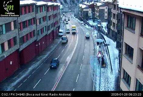 Vila: CG2 - PK 3+940 (Boca sud túnel Radio Andorra) /1.207 metres