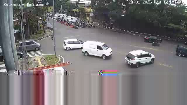 Batas Kelurahan: Tugu Kaos Bandung - Pos Gatur Polsek Cibeunying Kaler