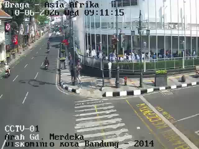Bandung: Jalan Asia Afrika - Jalan Braga