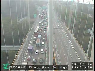 Tsing Yi › South-east: Ting Kau Bridge