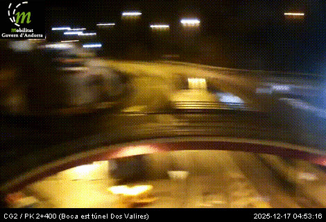 Engolasters: CG2 - PK 2+400 (Boca est túnel Dos Valires) - 1.167 metres