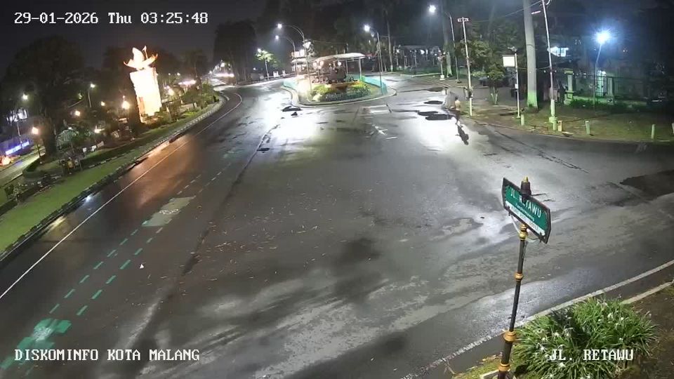 RW 07 Kel. Oro Oro Dowo, Klojen Kota Malang: Ijen Street - Monumen Melati Kadet Suropati - Idjen Boulevard - Jalan Retawu