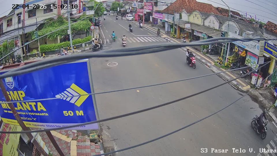 Yogyakarta: Pertigaan Pasar Telo