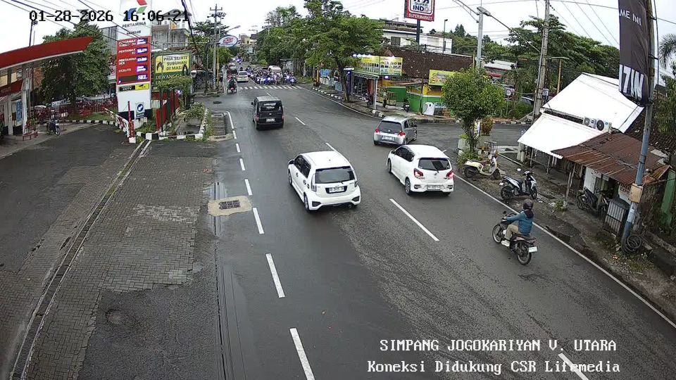 Yogyakarta: Jalan Menukan - Pertigaan Pasar Telo - Jalan Sisingamangaraja - Jalan Tritunggal - Jalan Imogiri Barat