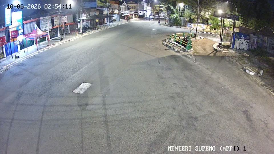 Yogyakarta: Jalan Batikan - Jalan Perintis Kemerdekaan - Jalan Veteran - Jalan Menteri Supeno
