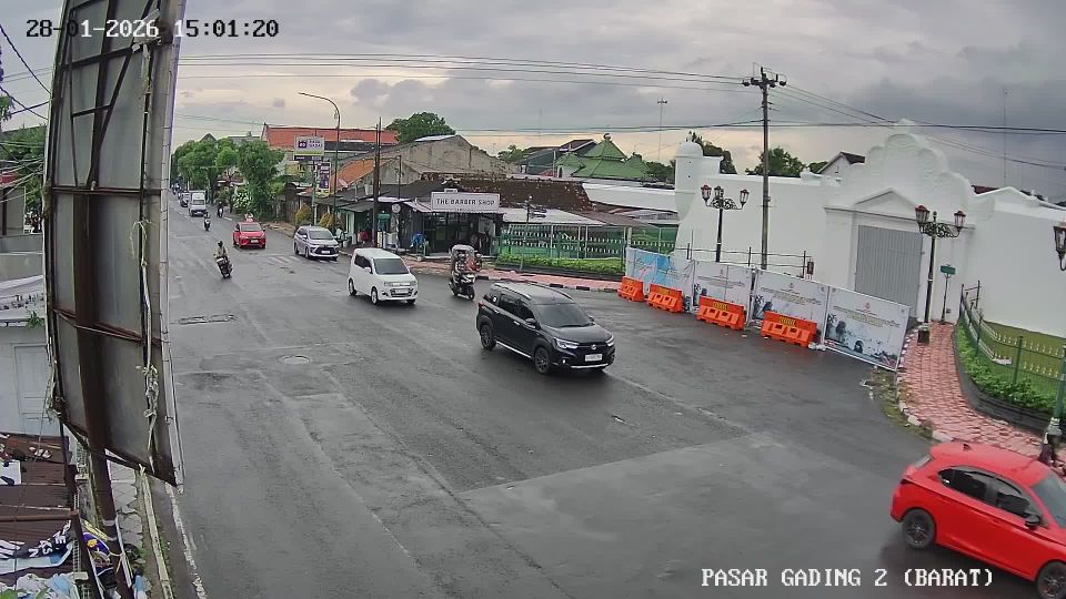 Yogyakarta: Balai Langenastran - Plengkung Gading - Jalan Gading - Jalan Mayjend Sutoyo - Jalan MT. Haryono - Jalan DI Panjaitan