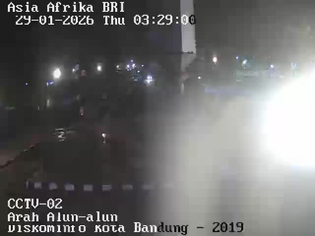 Bandung: Asia Africa Monument - Taman Bdg Palestina - Jalan Alun-Alun Timur - Jalan Asia Afrika