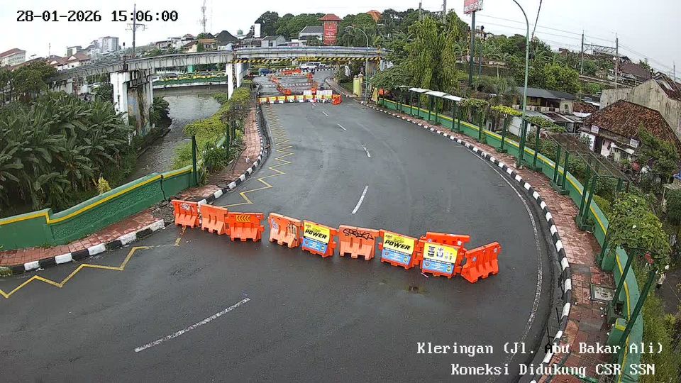 Yogyakarta: Jalan Abu Bakar Ali - Kali Code