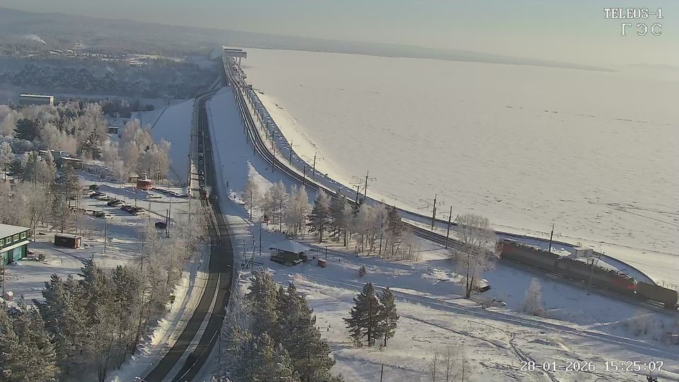 Bratsk › South-east: Bratsk Hydroelectric Power Station