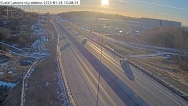 Norra Biskopsgarden › South-west: Gustaf Larsons väg söderut