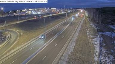 Norra Biskopsgarden › North-east: Gustaf Larsons väg norrut