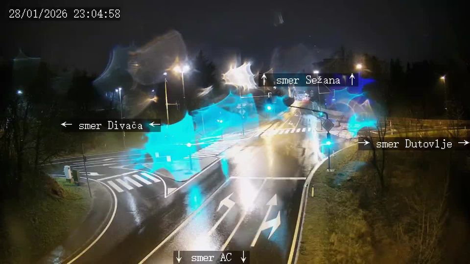 Velenje: Stara vas: R2-445, Sežana - Fernetiči, Sežana vzhod, A3 prik., smer Fernetiči