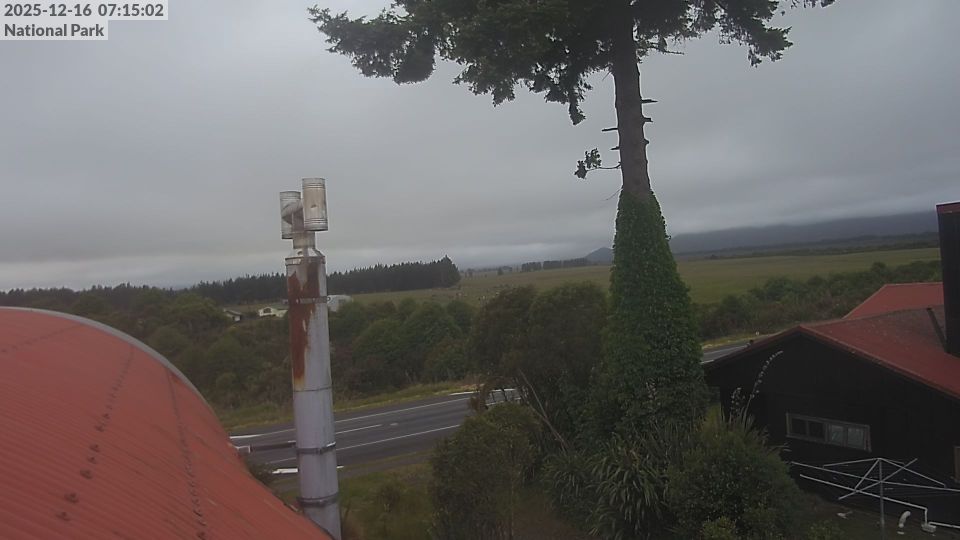 Ruapehu District › South-east: National Park