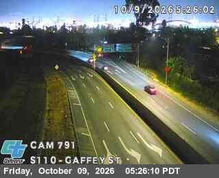 Los Angeles: San Pedro › South: I-110 : (791) Gaffey St