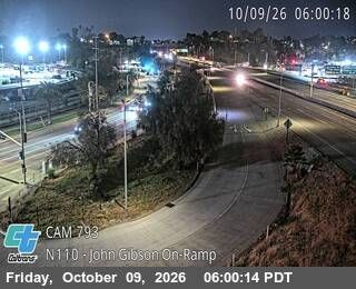 Los Angeles › North: I-110 : (793) John Gibson Bl On-Ramp