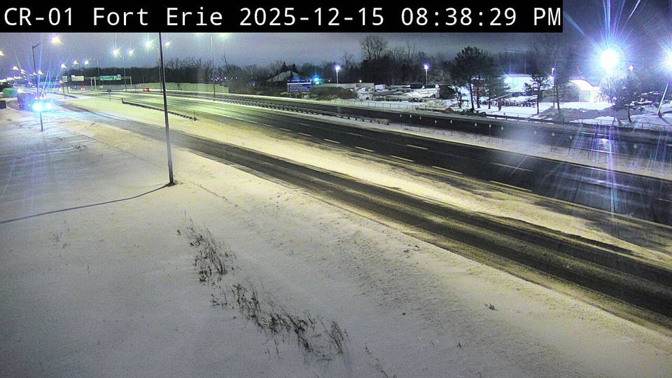 Fort Erie: QEW West of Thompson Road - Bound