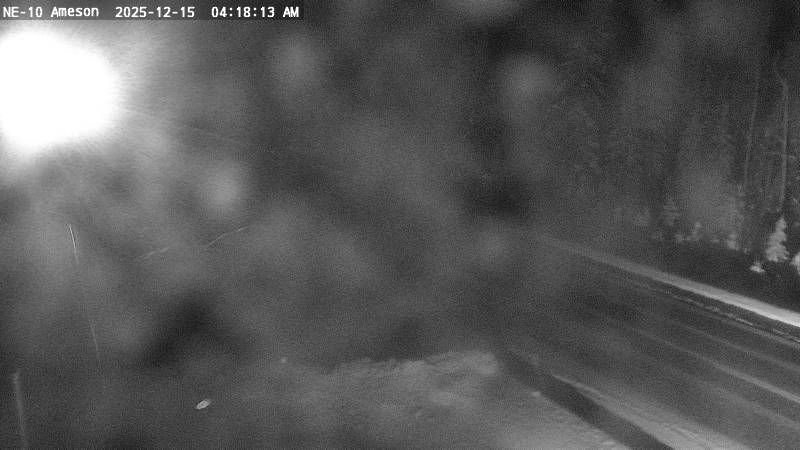 Northern Bruce Peninsula: Highway 6 near Hidden Valley Road, Looking Down