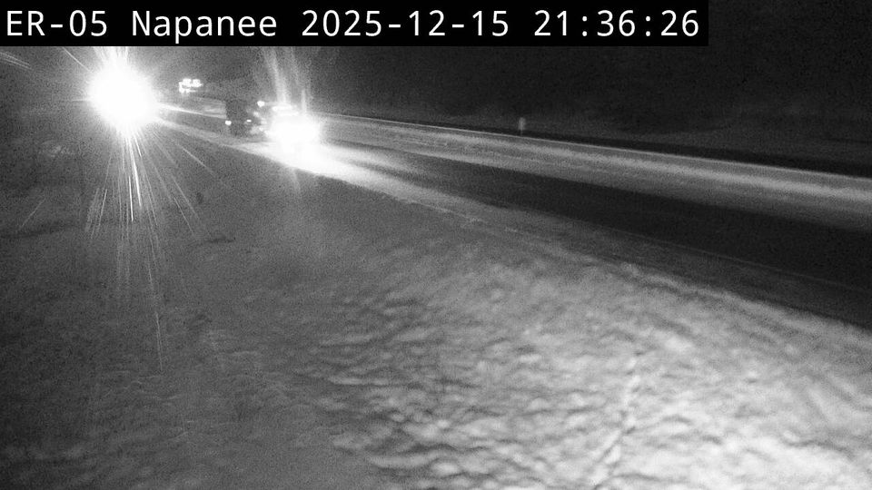 Unorganized Rainy River: Highway 11 near Highway 623, Looking Down