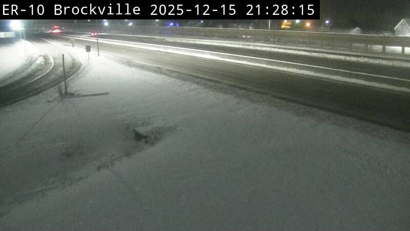 Unorganized Rainy River: Highway 11 near Camp River Road, Looking Down