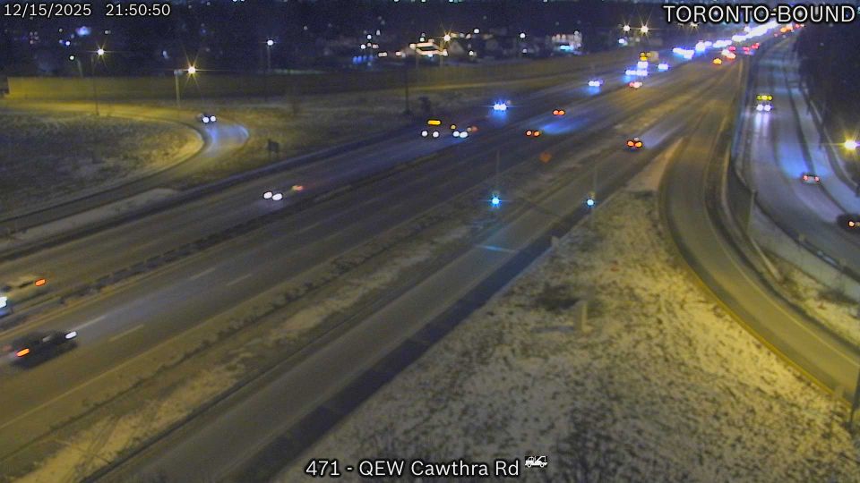 Papineau-Cameron Township: Highway 17 near Gravelle Road, Looking Down